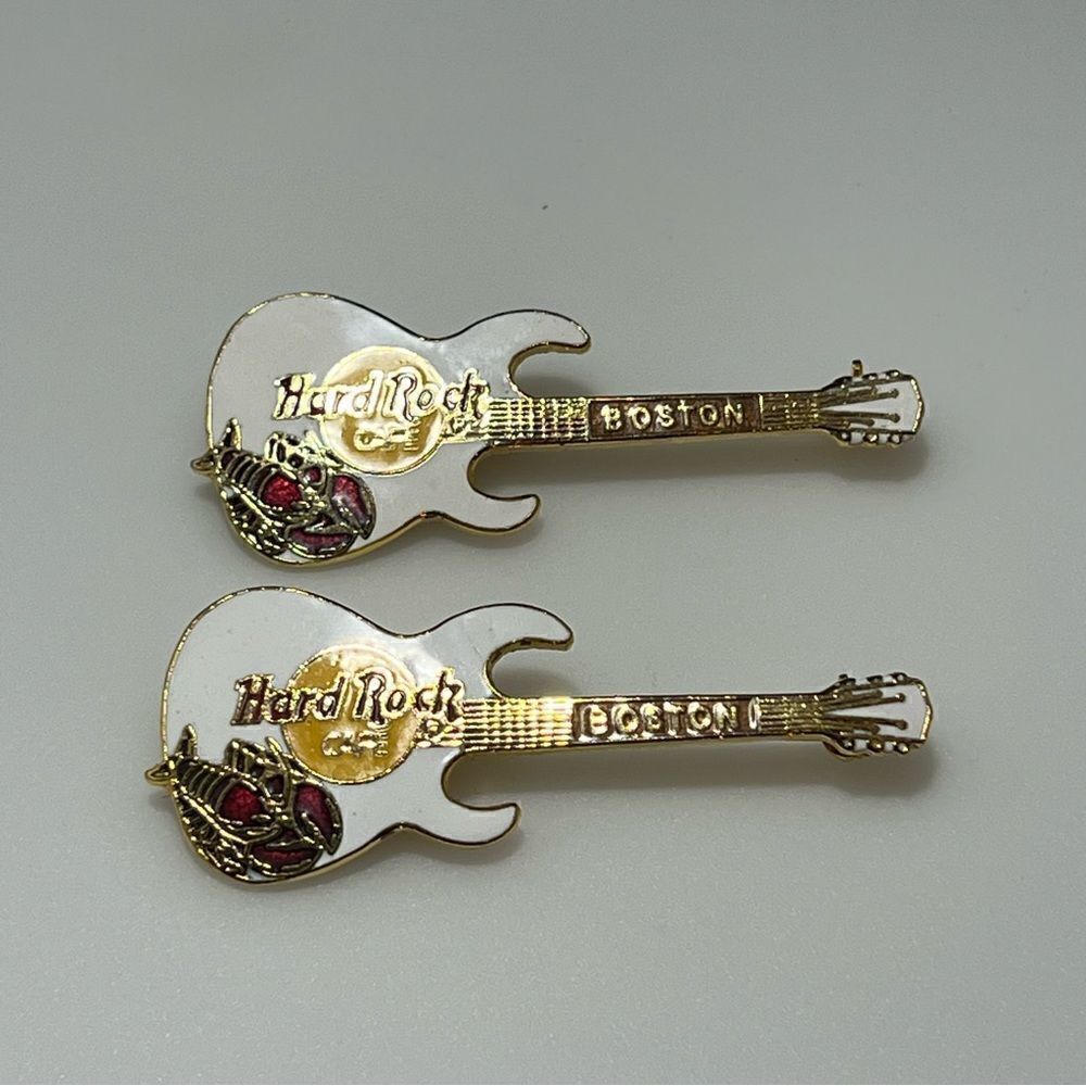 Hard rock Cafe Boston lapel pins or hat pins